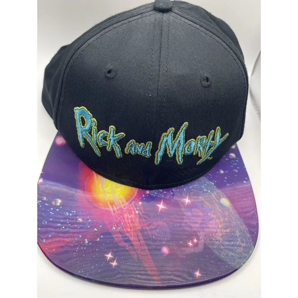 Bioworld Adult Swim‎ Adjustable Rick and Morty Adustable OSFM Baseball Cap